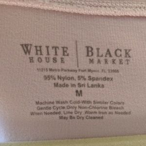 White House Black Market Tops - WHBM Blush Pink 3/4 Sleeve Seamless Tee- Size M White House Black Market Tops - WHBM Blush Pink 3/4 Sleeve Seamless Tee- Size M
